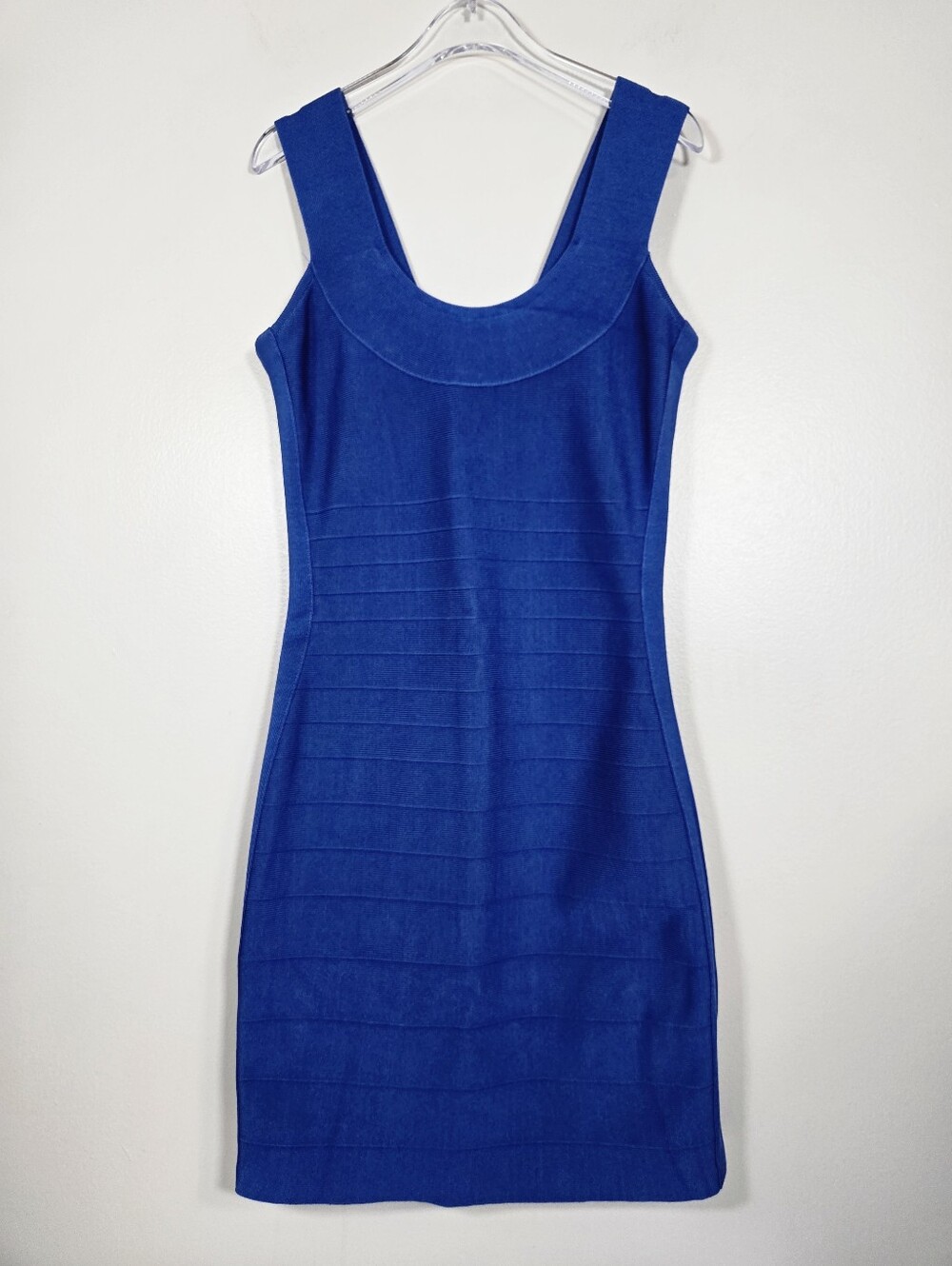 Marciano Royal Blue Sleeveless Bandage Mini Dress, Size XS ~ VGUC